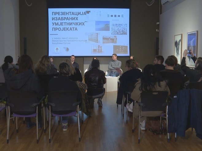 Презентација изабраних и награђених умјетничких пројеката визуелних умјетника до 35 година