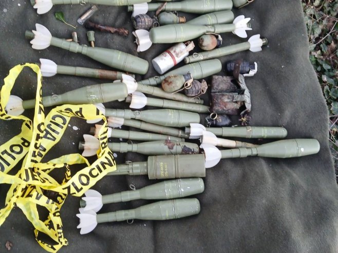 Код Требиња пронађена већа количина минско-експлозивних средстава