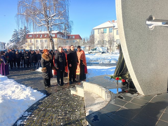 Градишка - обиљежавање 9. јануара (Фото: Срна)