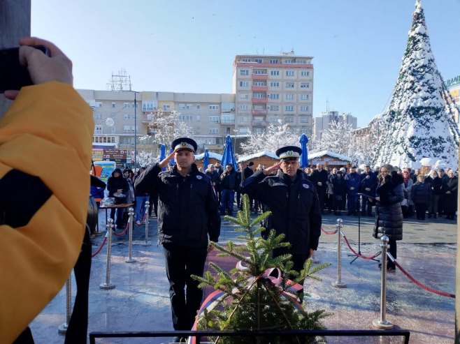 Бијељина - обиљежавање 9. јануара (Фото: Срна)