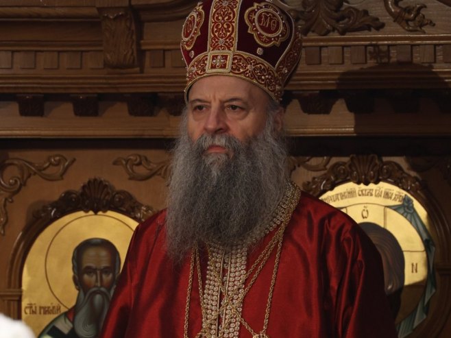 Патријарх Порфирије писао Путину, Трампу и папи: Не дозволите да српски народ буде изгнан са КиМ