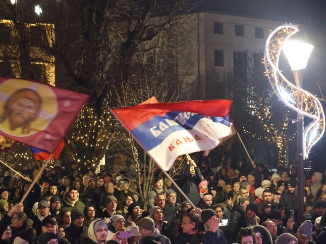 Православна Нова година у Бањалуци - Фото: ZIPAPHOTO/Borislav Zdrinja