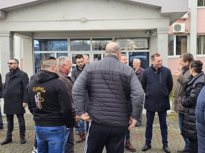Протести у Угљевику - Фото: РТРС