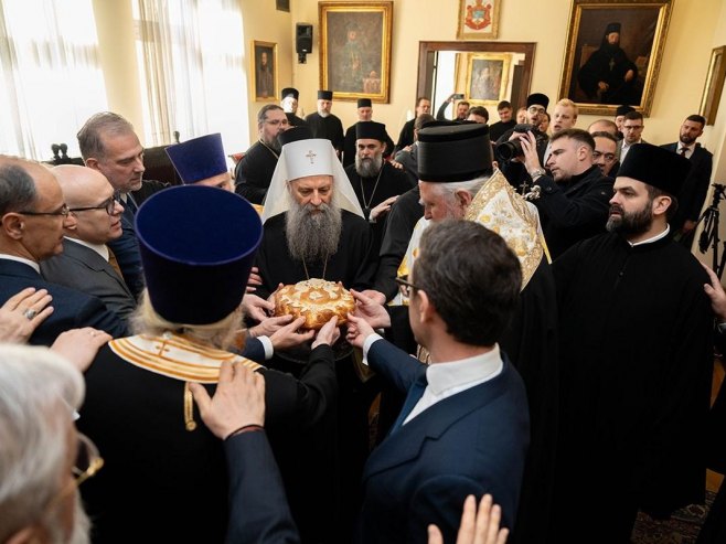 Обиљежена крсна слава патријарха Порфирија