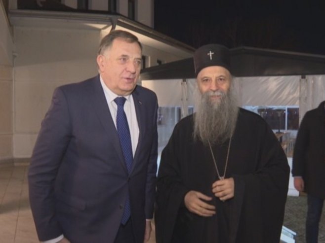 Додик: Хвала патријарху Порфирију за све што чини за наш народ и Цркву