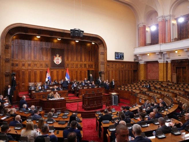 Народна скупштина Србије (фото: EPA/ANDREJ CUKIC - архива) - 