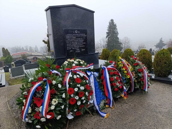Бањалука: Одата почаст жртвама холокауста - Фото: РТРС