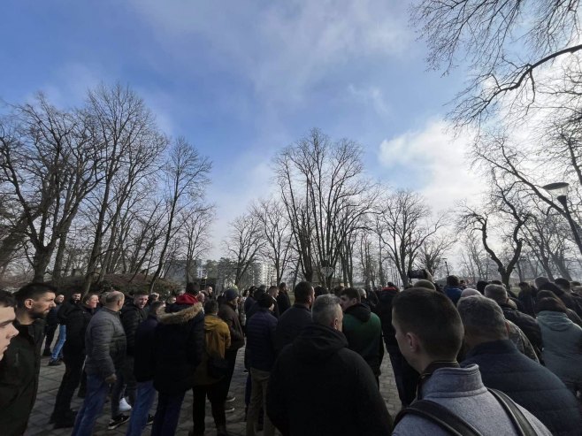 Протест мљекара - Фото: РТРС