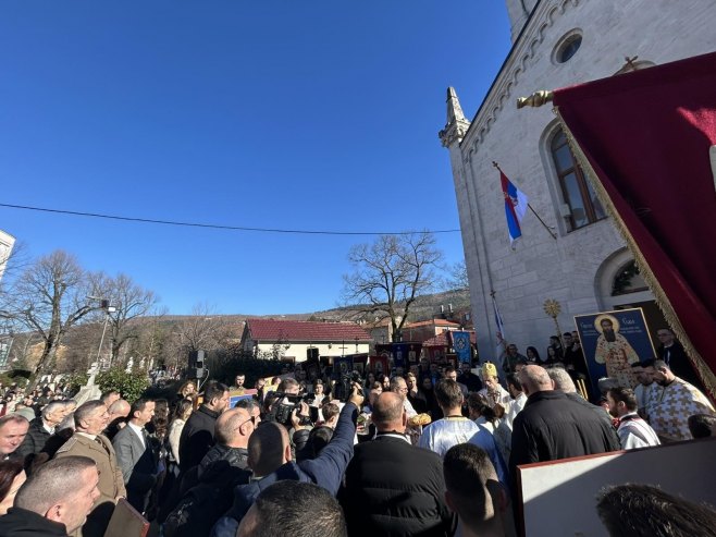 Општина Билећа свечаном литијом обиљежила крсну славу - Савиндан