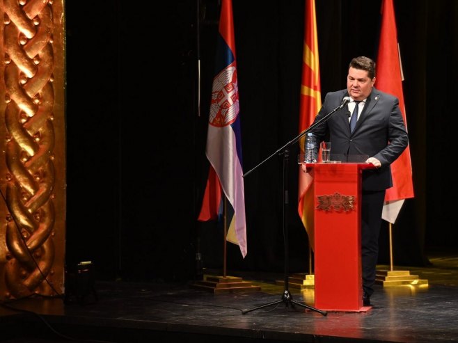 Стевандић у Сјеверној Македонији на Светосавској академији (ВИДЕО)