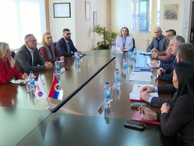 Састанак Остојића и Милића - Фото: РТРС