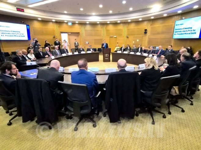 Церемонија признања "Жаботински за слободу" Додику (ФОТО/ВИДЕО)