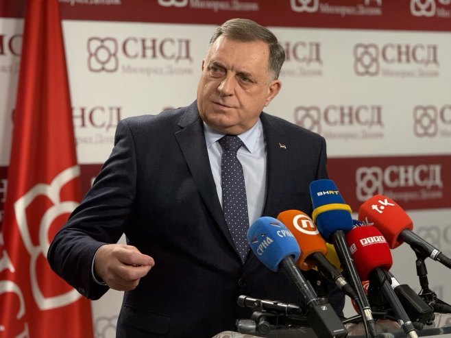 РТРС, 13.00 - Конференција за новинаре Милорада Додика