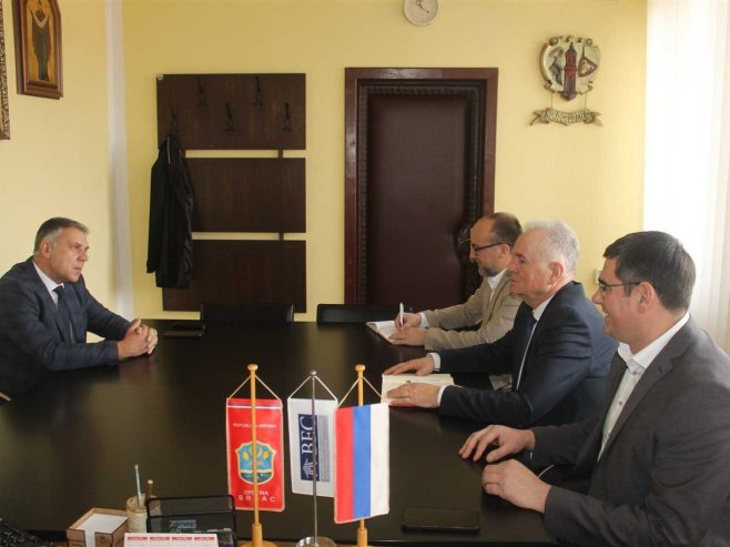 Боривоје Голубовић у Српцу - Фото: СРНА