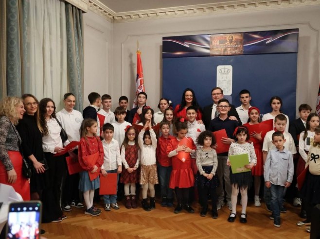 Свети Сава обиљежен у Солуну: Дјеца најбољи амбасадори српског идентитета