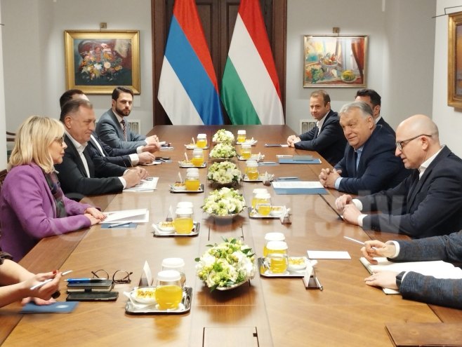 Тришић Бабић и Додик у Мађарској са Орбаном (ВИДЕО)