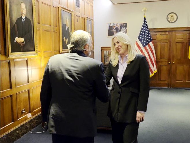 Цвијановић са Латником, блиским сарадником Доналда Трампа