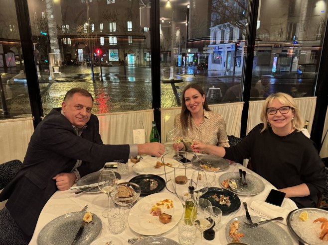 Додик поручио из Париза: Наши циљеви су познати и нема одустајања