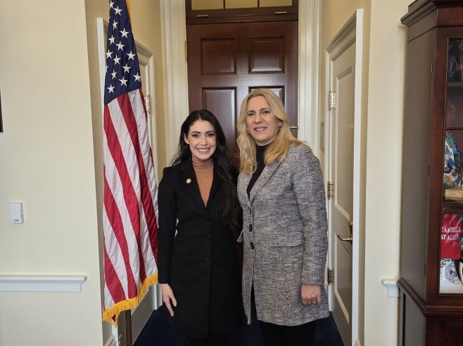 Цвијановић са конгресменком Луном: На истој смо политичкој страни (ФОТО)