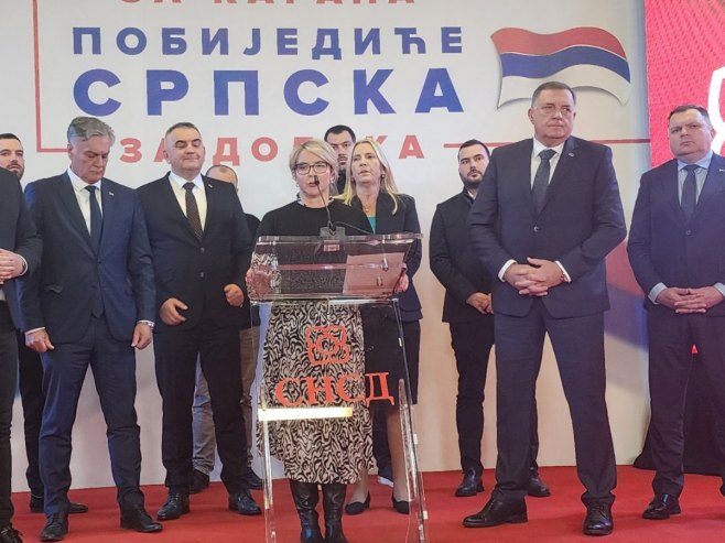 Тришић Бабић: СНСД побиједио захваљујући грађанима  и осујетио план Сарајева (ВИДЕО)