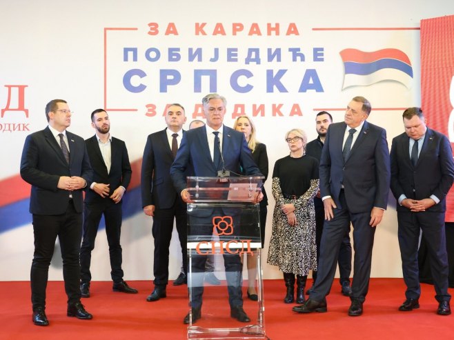 Каран: Морамо бити једна партија која се зове Република Српска (ВИДЕО)