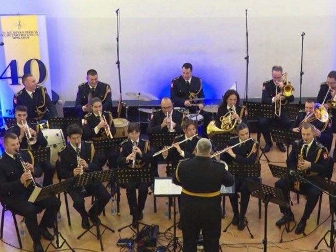Поводом 40 година Музичке школе у Прњавору одржан концерт Полицијског оркестра МУП-а Српске