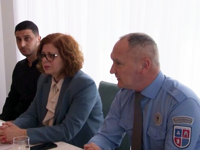 Сенка Јујић у Козарској Дубици - Фото: РТРС