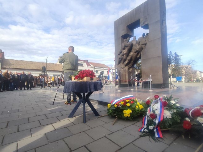 У Бијељини обиљежавање Дана Борачке организације (Фото: РТРС)