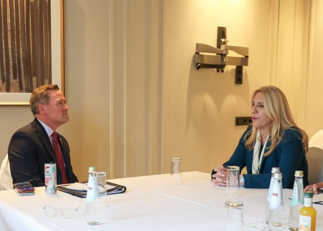 Српски члан Предсједништва БиХ са америчким амбасадором при УН