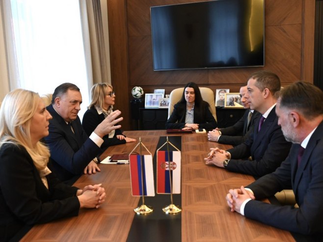 Додик: Везе Српске и Србије нису само политичке и институционалне, већ историјске и породичне