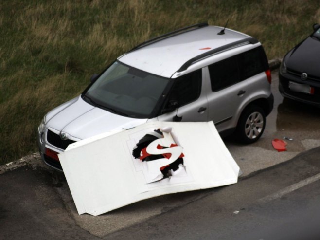 Невријеме у Требињу - Фото: РТРС