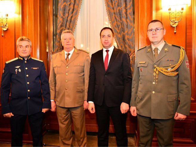 Селак на пријему поводом Дана бранилаца Отаџбине - Фото: Уступљена фотографија