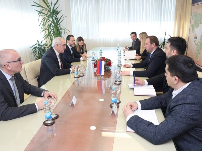 Селак са шефом Мисије ОЕБС-а Селак са шефом Мисије ОЕБС-а - Фото: Уступљена фотографија