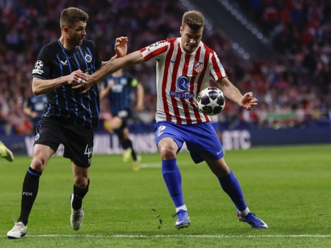 Атлетико Мадрид у осмини финала Лиге шампиона (ФОТО)