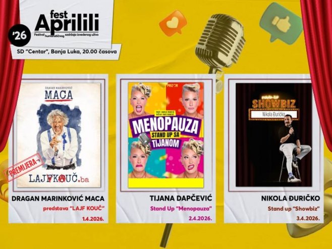 Четврти "Априлили Фест" у Бањалуци од 1. до 3. априла