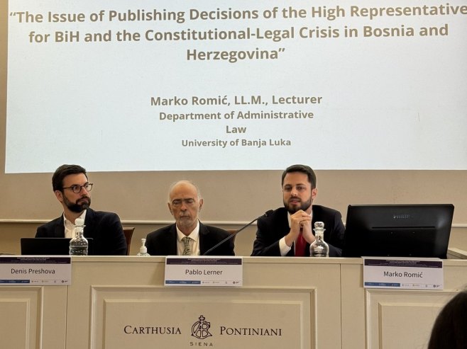 Ромић у Сиени - Фото: Уступљена фотографија