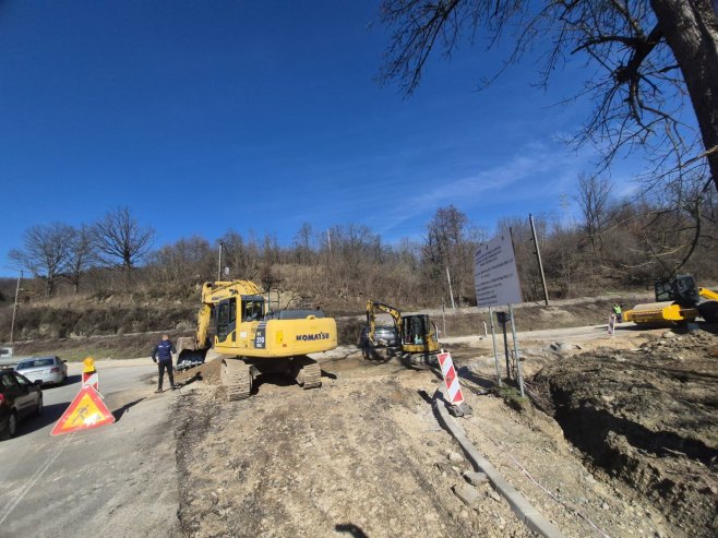 Kružni tok u Čelincu (Foto: RTRS)