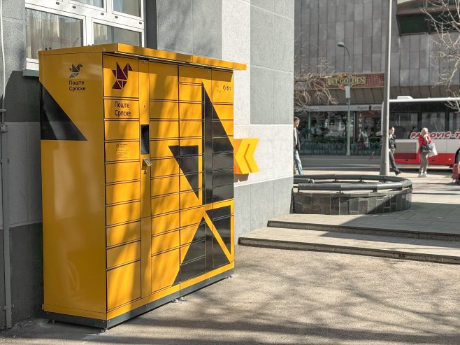 Поште Српске пустиле у рад 14 пакетoмата - пошиљке доступне 24 часа дневно