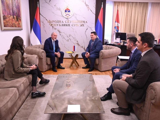 Стевандић са амбасадором Швајцарске Конфедерације у БиХ о актуелној политичкој ситуацији