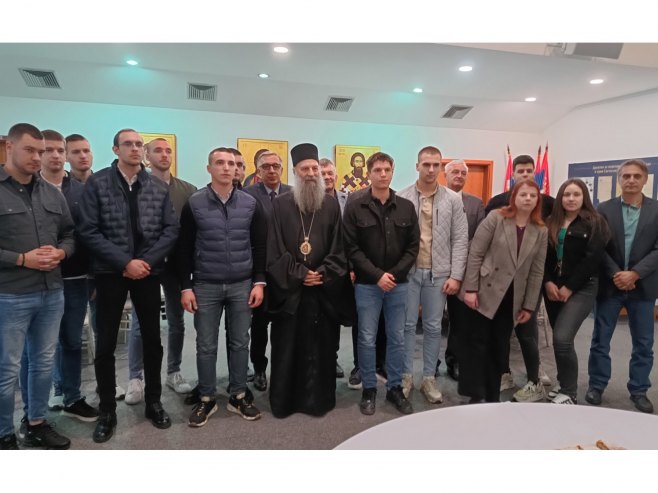 Патријарх примио студенте и професоре бањалучког Факултета безбједносних наука