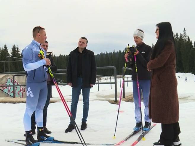 Подршка ресорног министарства изградњи биатлон стазе на Двориштима