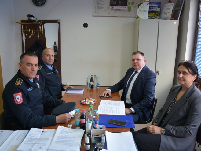 Будимир посјетио ПУ Источно Сарајево - Фото: Уступљена фотографија