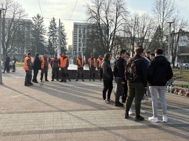 У Добоју почиње прољећно уређење града - Фото: РТРС