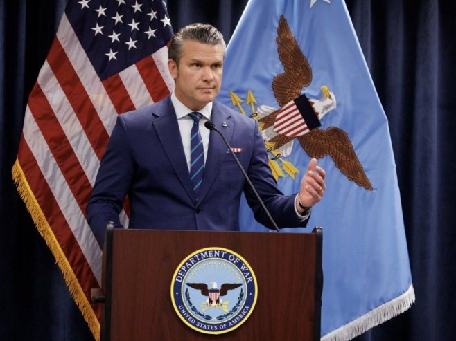 Пит Хегсет (фото: EPA/CRISTOBAL HERRERA-ULASHKEVICH) Пит Хегсет (фото: EPA/CRISTOBAL HERRERA-ULASHKEVICH) -