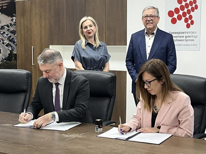 Šeranić - potpisivanje sporazuma (foto: RTRS)