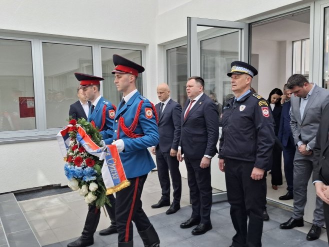 Budimir i Kostrešević u Mrkonjić Gradu (foto: RTRS)