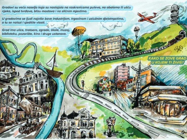 Приједор: Постављено 12 едукативних табли у Старом граду (ВИДЕО)