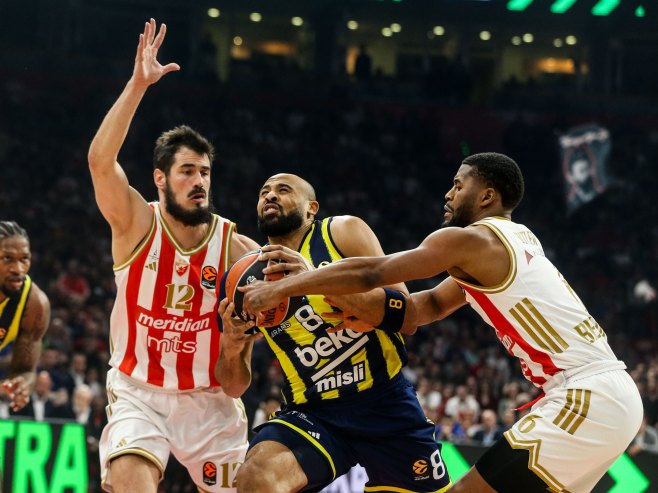 Кошаркаши Црвене звезде побиједили Фенербахче у 31. колу Евролиге