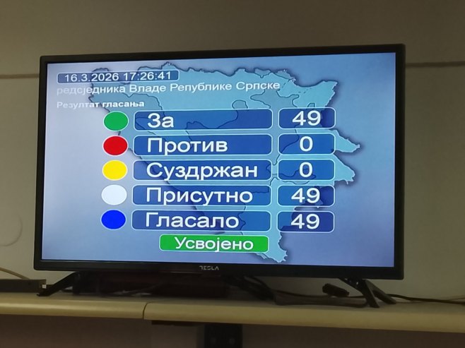 Glasanje (Foto: RTRS)