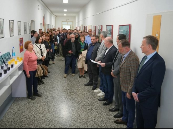 Отворена изложба о Даворину Јенку на Филозофском факултету у Бањалуци